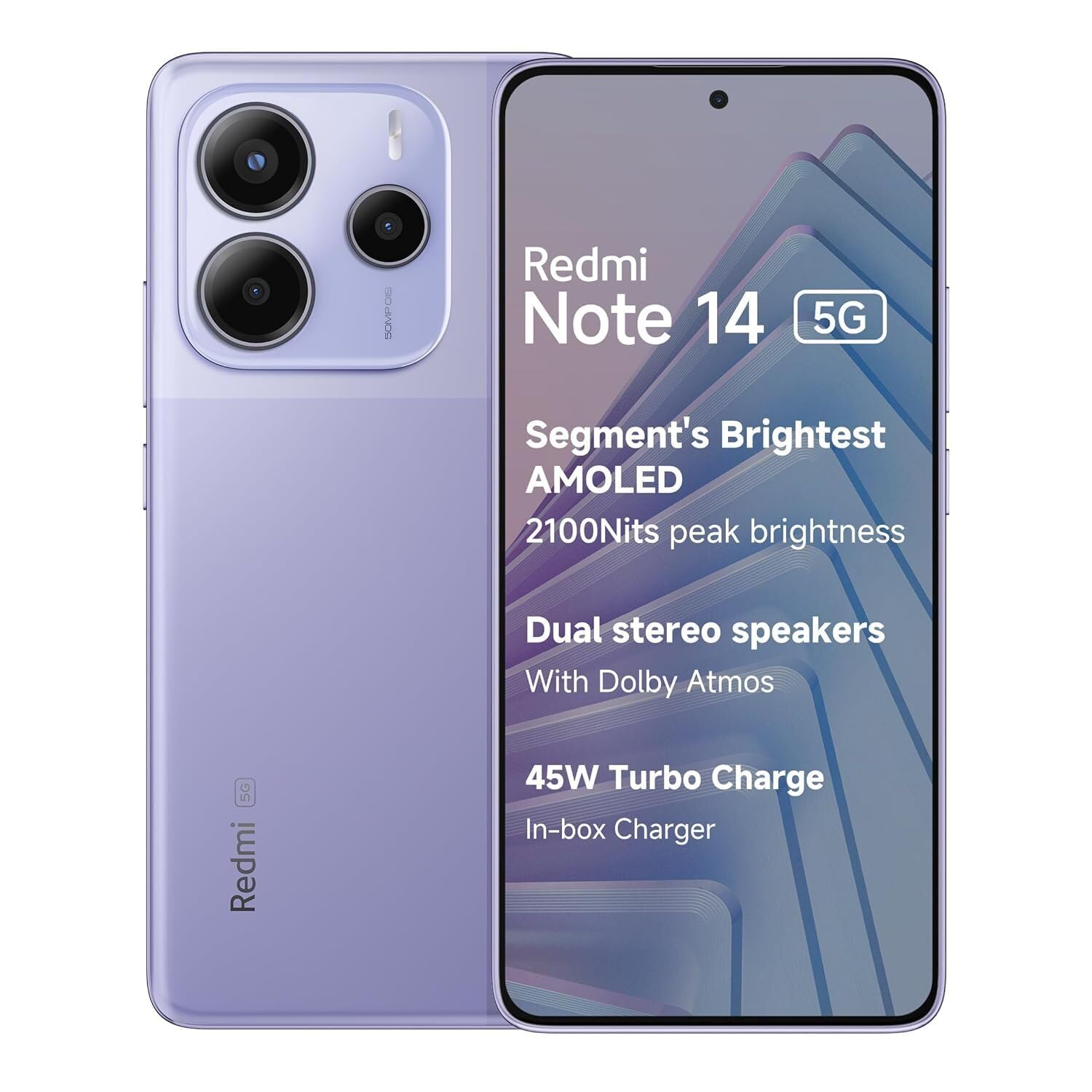 Xiaomi Redmi Note 14 – Écran AMOLED 6,67″ 120 Hz, Caméra 108 MP, 5 500 mAh