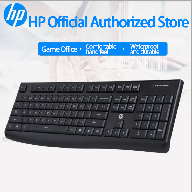 Clavier filaire HP K200 USB – 104 touches, design discret