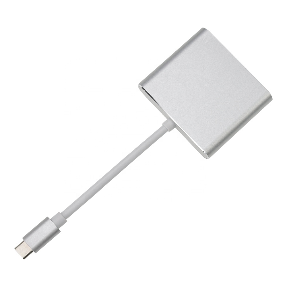 Adaptateur HUB Multiport 3 en 1 (USB, HDMI, USB-C)