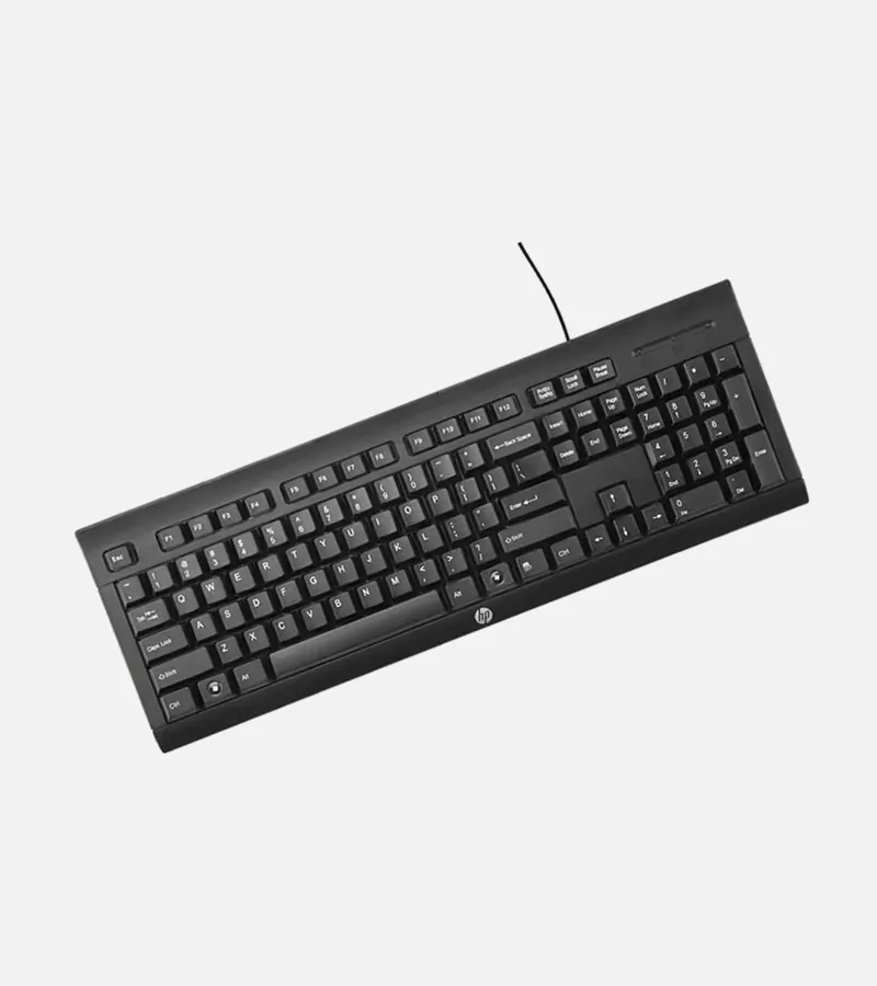 Clavier HP K1500 – USB filaire, touches silencieuses, robuste