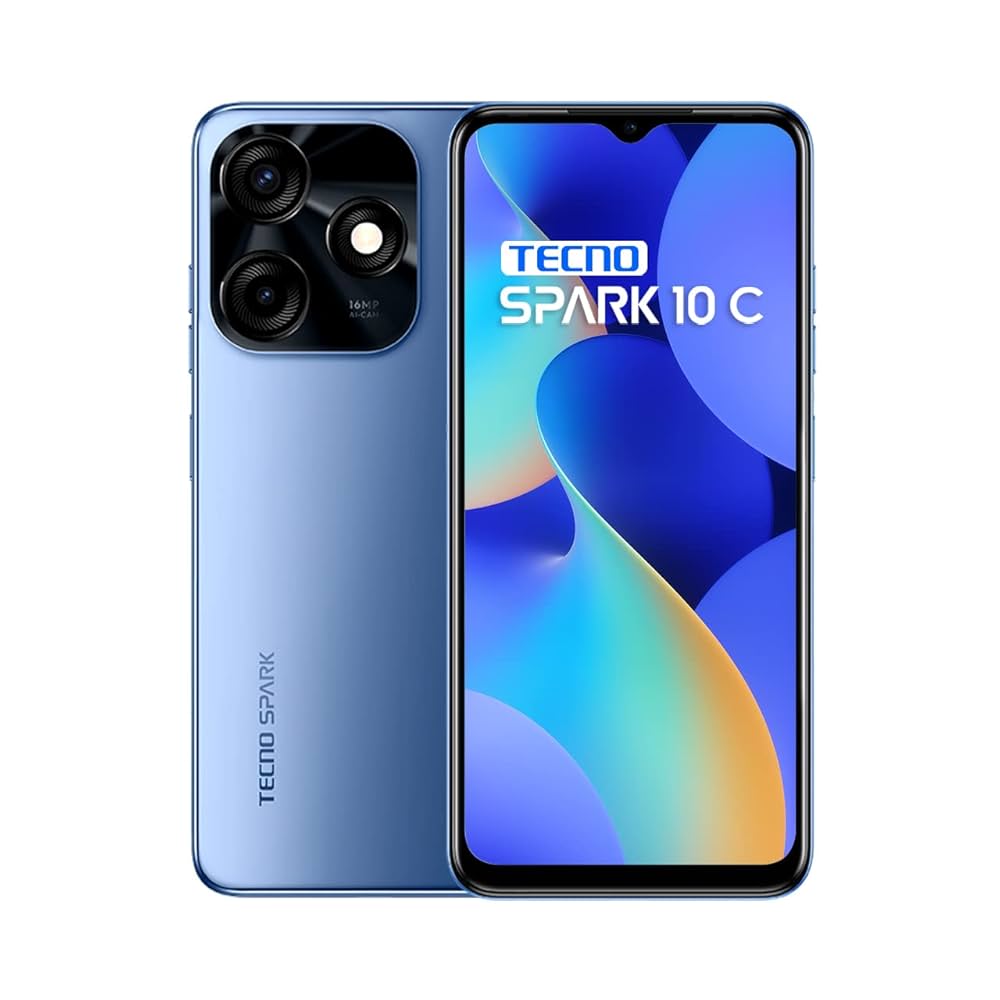 Tecno Pop 10 C – Smartphone 64 Go stockage + 2 Go de RAM