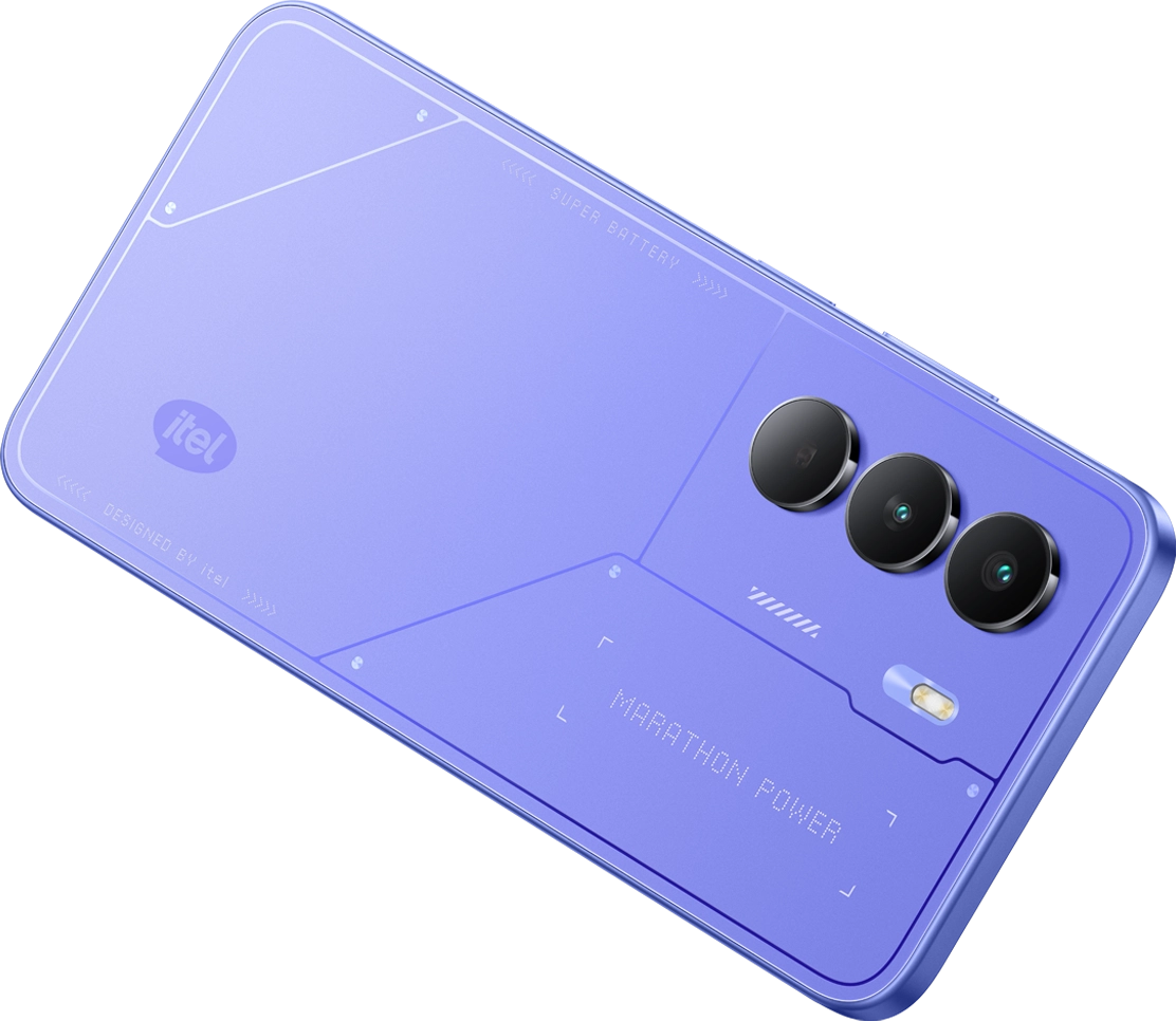 itel Power 70 – 6,67″ HD+ 120 Hz, 8 Go + 128 Go, 6 000 mAh + coque 4 000 mAh