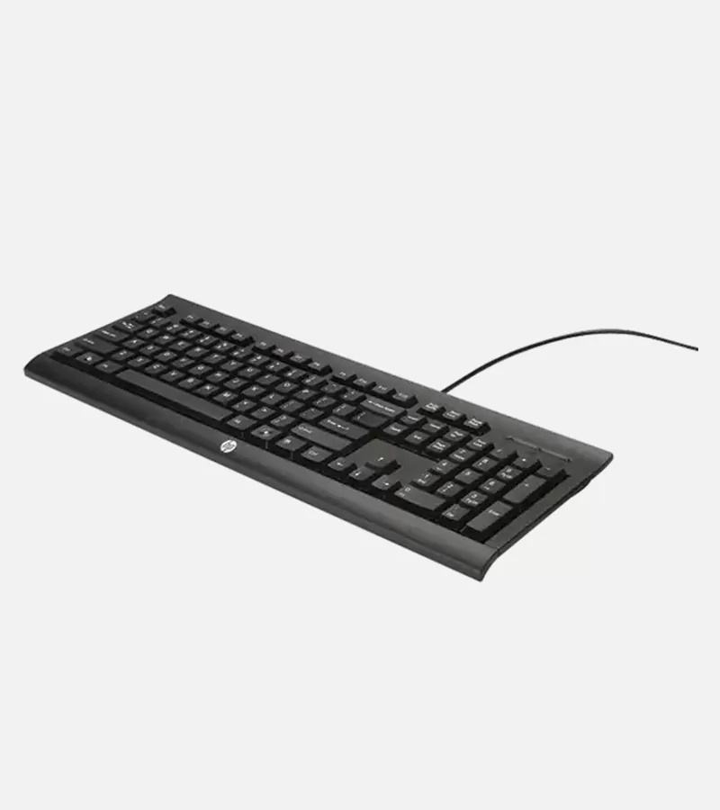 Clavier HP K1500 – USB filaire, touches silencieuses, robuste