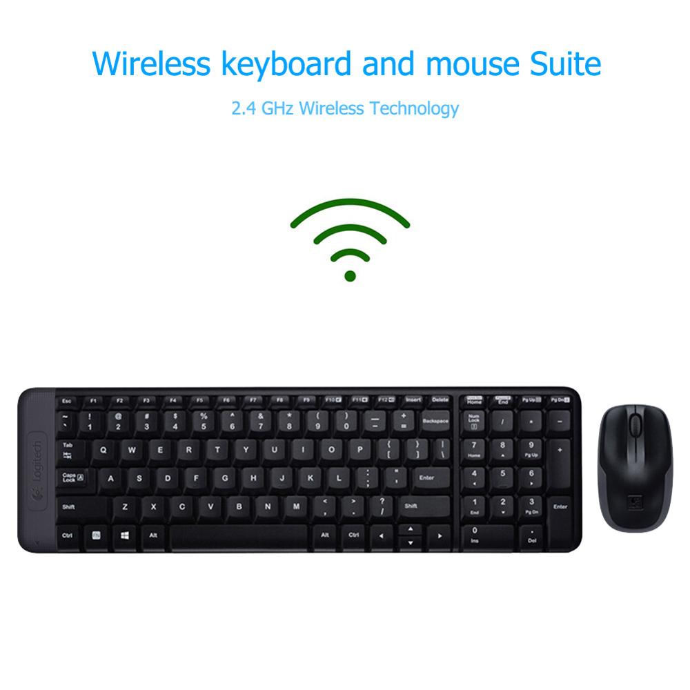 Logitech MK220 – Combo clavier compact + souris sans fil 10 m